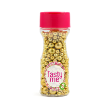 Metallic Pearls Sprinkles mix Vintage Gold 75g - glutenvrij